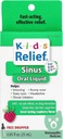 Crianças alívio para Sinus-Oral líquido para idades 0-9 anos framboesa, 0,85 Fl Oz
