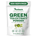Pursure Green Tea Extract (Extrato de Chá Verde Pursure) Chá em pó de folha verde Premium □ Chá Vegan não adoçado para Latte & Smoothie Recipe
