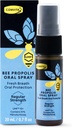 Comvita Bee Propolis Garganta Spray - Suporte Imune Natural, calmante sabor de hortelã com Nova Zelândia UMF 10+ Manuka Honey, Antioxidante, Suplemento dietético - 0.7 fl oz