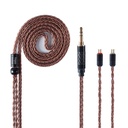 YINYOO Cabo de substituição de fone de ouvido 16 núcleos Cabo de cabo de cobre de cristal único para kz zst zs10-pro zsn-pro-x edx-pro zs10-pro-x dqs cca CRA c10 c12(2pins, 3,5mm Jack)