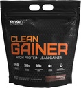 Rivalus Clean Gainer - Chocolate Fudge 10 libras - Delicious Lean Mass Gainer com proteína láctea premium, carboidratos complexos, e lipídeos de qualidade, sem substâncias proibidas, fabricados nos EUA