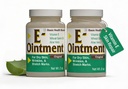 Marcas básicas - Pomada de vitamina E - 2 onças - Melhoramento de umidade - pode ajudar a reduzir a aparência de cicatrizes, marcas de alongamento, linhas finas e rugas - 2-Pack