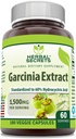 Herbal Secrets Garcinia Extract Supplement 1500 Milligrams 180 Veggie Cápsulas Não-GMO