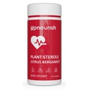 Subir Esterols de planta Nurish Citrus Bergamot Suplemento com CoQ10, Omega 3, Folha de Oliva, Curcumina Turmérica, Alho Negro e Niacina - 120 Softgels