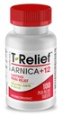 T-Relief Arnica +12 Ativos naturais - Fórmula de ação rápida do corpo inteiro para mulheres e homens - 100 comprimidos
