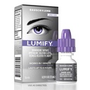 LUMIFY Colírios para olhos vermelhos, Redness Reliever para olhos mais brilhantes, Funciona em 1 minuto e dura até 8 horas, Colírios, 0,25 Fl Oz (7.5mL)