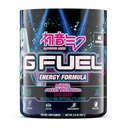 G Combustível Doce Melodies Hatsune Miku Energia Beber Pó, Mistura de cafeína pré-treino para jogos, Sugar Free Focus Amino, Vitamina + Antioxidantes, 9.9oz (Rock Candy, 40 Servings)