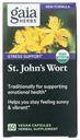Gaia Herbs St. John's Wort, Vegan Cápsulas Líquidas, 60 Contagem - Apoio ao estresse para promover um humor positivo e ensolarado