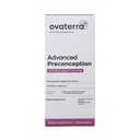 Ovaterra Advanced Preconception Vitaminas para Mulheres com DHEA 25mg, Choline 550 mg, Folato (Metilfolato) 1,010 mcg, Omega-3 DHA & EPA 196 Cápsulas - Fonte de 28 dias