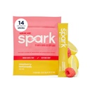 AdvoCare Spark Vitamina & Amino Acid Supplement - Açúcar sem foco e bebida energética em pó com vitaminas A, C, E & B-12 - Limonada de framboesa, 14 Stick Packs