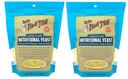 Bob Red Mill Grande Flake Nutricional Levedura 5 Onça (Pacote de 2) Vegan Parm Queijo Substituição