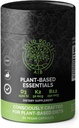 SOLID ROOTS Vegan Vitamina D3 + K2 + B12 para os ossos, coração, pele, dentes com base em plantas multivitamin Essentials