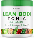 LIVORKA Lean Bodi tônica, todo pó natural de fórmula avançada - 30 Servings para 1 mês