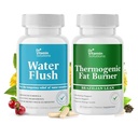 DR VITAMIN SOLUÇÕES Diuréticos Pílulas de Água e Grupo de Queimadores de Gordura Termogênicos - 120 Caps