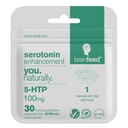 Suplementos de serotonina (30) 1-a-dia Suporte de humor de serotonina 5HTP 100mg por comprimido de extrato de sementes de Griffonia