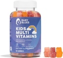 Baby Blues Complete Kids Gummies Multivitamin - Vitaminas Essenciais para a Saúde Diária das Crianças - Tasty Children's Multivitamin Gummy Bears