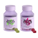 Lemme Matcha & Focus Bundle - Superfood Energy Gummies - B12, Green Tea + CoQ10 - Cognizin Citicoline - Foco & Saúde do Cérebro