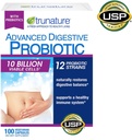 trunature Advanced Digestive Probiótico, 100 Cápsulas (3 Embalagem)