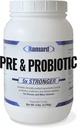 Ramard Total Prebiótico & Probiótico Fórmula Equina - Suplemento Digestivo Natural para Cavalos Saúde do Gut Optimal, Absorção Nutriente, Suporte de Potro Pro & Pré Biotics para Pecuária e Cavalo 5 lbs Jar