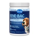PetAg Bene-Bac Plus - 1 lb Pó - FOS & Probióticos para cães, gatos, mamíferos exóticos e selvagens
