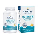 Nórdico Naturals Ultimate Omega, sabor limão - 180 Gels macios - 1280 mg Omega-3 - Óleo de peixe de alta potência com EPA & DHA - Promove a saúde do cérebro e coração - Não-GMO - 90 Servings