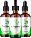(3 Pack) Drops Barislend, Barislend Liquid, Barislend Liquid Drops oficiais, Barislends Advanced Liquid Drop Formula, Barislend Drop Supplement Premium Liquid Supplement Support, 3 garrafas para 3 meses