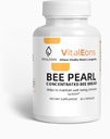 Bee Pollen Suplment - Bee Pollen, Própolis, e Royal Jelly - Vitaleons Bee Pearl - Cada pérola tem vitaminas, microelementos, polifenóis e antioxidantes (Vegetário, 60 Cápsulas)