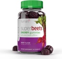 HumanN SuperBeets Energy Gummies - Energia Rápida e Foco Mental - Ajuda a Aumentar o Óxido Nítrico - Suporta PressÃ£o SanÃ¡vel e Suporte de Circulação - Antioxidante, nÃ£o-GMO - Berry Flavor, 60 Contagem