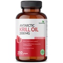 Futurebiotics Antártico Krill Oil 2000mg com Astaxantina, Omega-3s EPA, DHA e fosfolipídios - 100% Puro Premium Krill Oil Heavy Metal testado, Não OGM - 250 Softgels