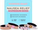 Faixas de alívio da doença matinal (Acupressure Anti Náusea Bands for Pregnancy Nausea Relief, First Trimester Pregnancy Essentials (2 Sets) (Médium)