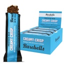 Barrinhas de proteína Barrinhas Creme Crisp - 12 Count, 20g Alta Protein Treats - Chocolate Nutrition Bar com 1g Total de Açúcares - Café da manhã on-the-go ou pós-treino