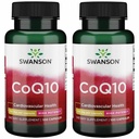 Swanson CoQ10 - Ajuda a promover a saúde do coração, suporte energético, e Aids Saúde geral do sistema cardiovascular - Ajuda a manter Coenzyme Q10 Suplemento - (100 cápsulas, 120mg cada) (2 pacote)