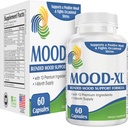 Mood-XL: 30 dias suplemento de suporte de humor (All-in-1 mistura) com 13 Ingredientes Ativos . Suplementos de humor saudável e vitaminas .