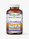 Fórmulas surpreendentes L-Ornithine Supplement / 1500 Mg Por Servindo / 250 Cápsulas Veggie