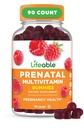 Vitaminas pré-natais viáveis com ferro e cholina , Grande degustação de vitaminas pré-natais para mulheres , vegetariana não-GMO chicletes pré-natais , 90 chicletes
