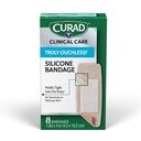 Curad - CUR5003V1 Bandagem de Silicone verdadeiramente ouchless