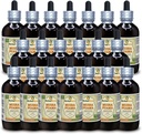 Muira Puama (Ptychopetalum Olacoides) Tintura, Extrato Líquido Orgânico (Nome da marca: HerbalTerra, Proudly Made in USA) 20x4 fl.oz (20x120 ml)