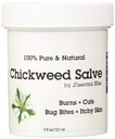 Chickweed Salve 4OZ * 100% puro * Todos os orgânicos naturais sem aditivos * calmante creme anti coceira * Fornece alívio da pele seca