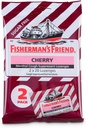 Tosse Drops by Fisherman's Friend, Tosse Supressor e Dores Lozenges Garganta, Cherry Sugar Free Menthol Flavor, 40 Contagem