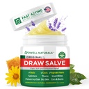 OWELL Naturals desenho pomada de pomada para caldeira & remoção de cisto, cabelo encravado profundo, removedor de fragmentos, mordidas de aranha de inseto, picada de abelha, coceira de mosquito, hera venenosa