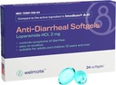 WELMATE - Anti-Diarreia Softgels (24 Softgels) - Loperamida HCL 2 mg - Diarrhea Symptom Reliever - Anti Diarrhea Pills - Over-The-Counter Medication
