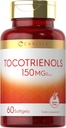 Carlyle Tocotrienols Supplement 150mg 60 Softgels Não-GMO e Complexo sem glúten