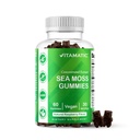 Vitamatic Irish Sea Moss Gummies – 3000mg Equivalente Por Serviço (de Extract 132.5mg) – 60 Ct Made with Bladderwrack & Burdock Root – Seamoss Supplement for Thyroid, Energy & Immune Support