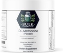 DL-Metionina em pó - Suplemento de metionina - Suplemento de aminoácidos - Suplemento de colina - 1000mg por serviço - 100g