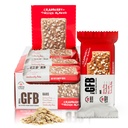 O GFB Cranberry Tosted Bares Proteína de Amêndoa - Glúten, Baseada em plantas, Não OGM, Manufacturado – Ridiculamente saboroso, saudável, Vegan, Nutrition Snack Protein Bars, 2.05 oz (12 Contagem)