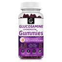 Glucosamina Condroitin Gummies com HSH & Elderberry – Mobilidade de força extra e suporte de flexibilidade, Suplemento imunológico antioxidante para mulheres e homens
