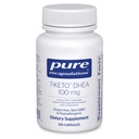 Encapsulamentos puros 7- Keto DHEA 100 mg □ Suplemento exclusivo de Metabolite DHEA para suportar a termogénese e composição saudável do corpo* 120 Cápsulas