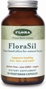 Flora FloraSil 90 Veg Cápsulas - Suplemento de Sílica com extrato de rabo de cavalo para cabelos, pele e unhas saudáveis* - Suporta formação de colágeno