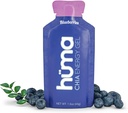 Huma Chia Energy Gel, mirtilos, 12 Gels - Premier Sports Nutrition for Endurance Exercise