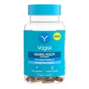 Vagisil Suplementos de Saúde Vaginal, Probióticos clinicamente Proven, Promove a Saúde Vaginal, Ingredientes Limpos, Ajuda a Equilíbrio pH Vaginal, Apenas 1 cápsula diária, 30 Cápsulas